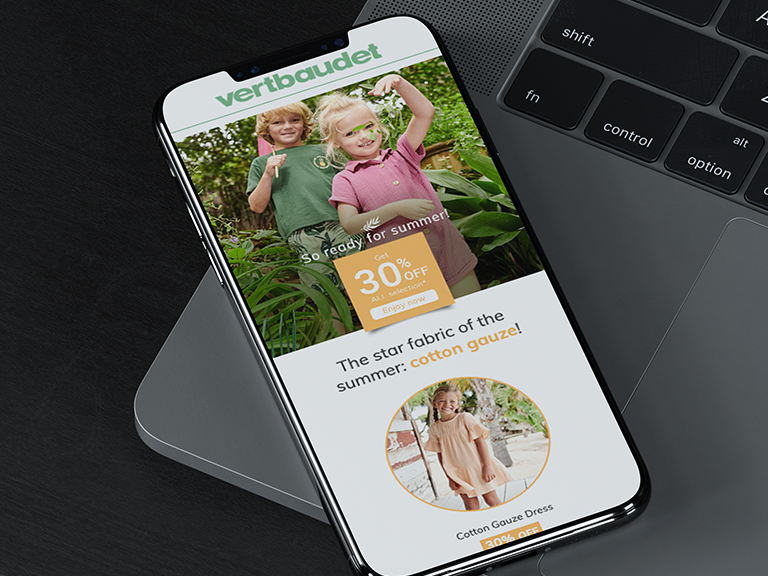 Newsletter Vertbaudet